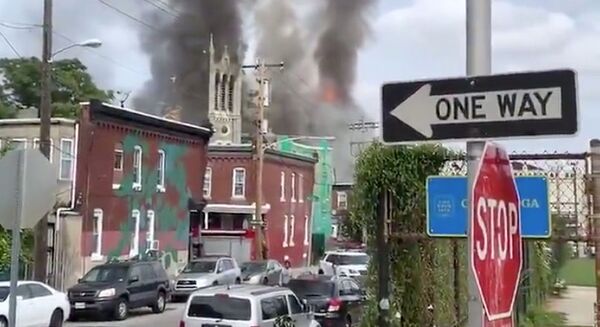 Incendie du Greater Bible Way Temple - Sputnik Afrique