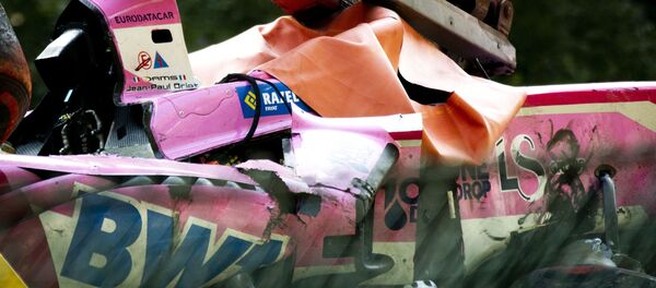 Un accident lors d’une course de Formule 2 Un accident lors d’une course de Formule 2 - Sputnik Afrique