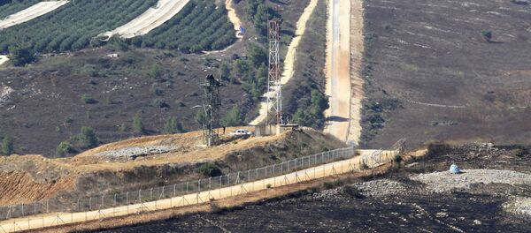 Vue sur Avivim depuis le sud du Liban  - Sputnik Afrique