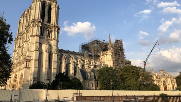 Notre-Dame de Paris en cours de restauration, 2019 - Sputnik Afrique