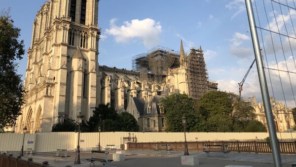 Notre-Dame de Paris en cours de restauration, 2019 - Sputnik Afrique
