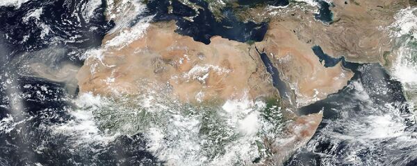 Image satellites de l'Afrique - Sputnik Afrique