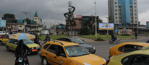 Une vue du rond-point Deido à Douala - Sputnik Afrique