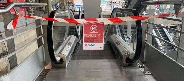 Le trafic des transports publics parisiens paralysé suite à la grève de la RATP le 13 septembre - Sputnik Afrique