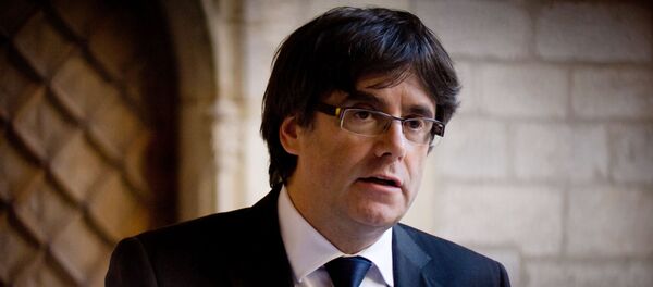 Carles Puigdemont, ex-président de la généralité de Catalogne  - Sputnik Afrique