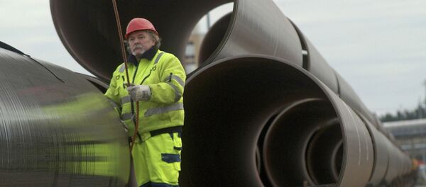 Les premiers tuyaux pour le gazoduc OPAL (photo d'archives) - Sputnik Afrique