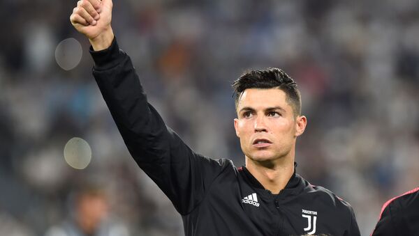 Cristiano Ronaldo en el partido de Juventus contra Napoli - Sputnik Afrique