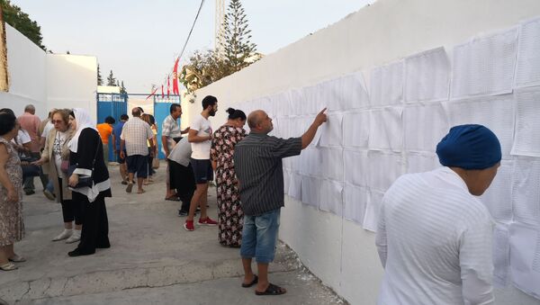 Des électeurs, présidentielle en Tunisie - Sputnik Afrique