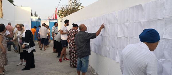 Des électeurs, présidentielle en Tunisie - Sputnik Afrique