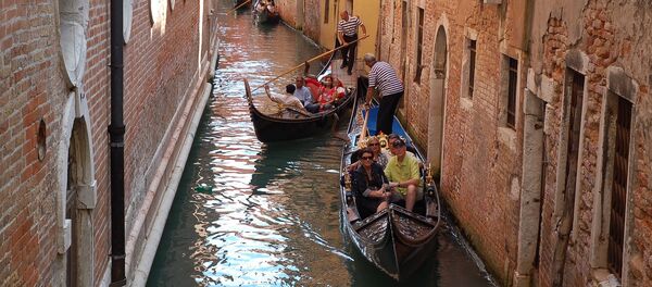 un gondolier гондольер  - Sputnik Afrique