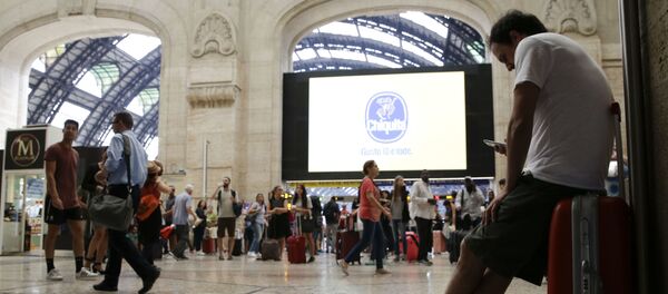La gare de Milan La gare de Milan - Sputnik Afrique