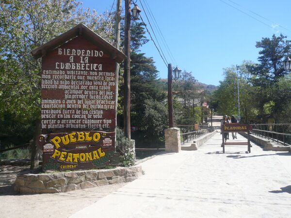 La Cumbrecita, village situé dans la province argentine de Cordoba, est un haut lieu de l’éco-tourisme. Depuis la fin des années 1990, le village est exclusivement réservé aux piétons. - Sputnik Afrique