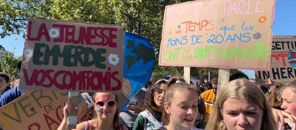 marche pour le climat 20 septembre 2019, Paris marche pour le climat 20 septembre 2019, Paris - Sputnik Afrique