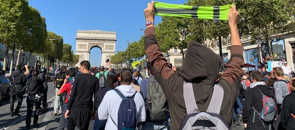 Acte 45 des Gilets jaunes à Paris - Sputnik Afrique