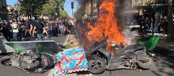 Dégradations lors de la marche pour le climat à Paris, le 21 septembre 2019 - Sputnik Afrique