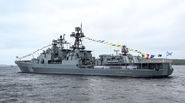 Le Vice-amiral Koulakov lors de la célébration de la Journée de la marine russe - Sputnik Afrique