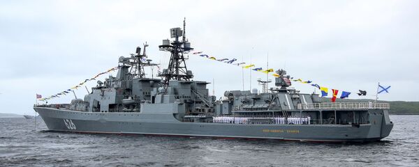 Le vice-amiral Koulakov lors de la célébration de la Journée de la marine russe - Sputnik Afrique