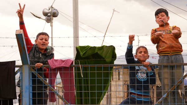 Camp de réfugiés syriens en Irak - Sputnik Afrique