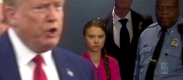 Donald Trump et Greta Thunberg - Sputnik Afrique