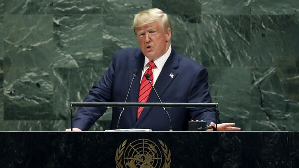 Donald Trump à l'Assemblée générale de l'Onu  - Sputnik Afrique