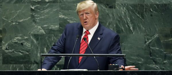 Donald Trump à l'Assemblée générale de l'Onu Donald Trump à l'Assemblée générale de l'Onu - Sputnik Afrique