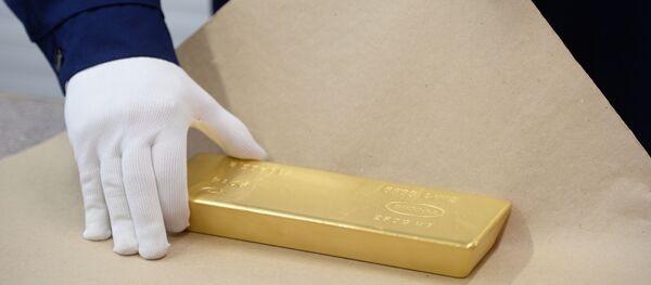 Lingot d'or (image d'illustration) Lingot d'or (image d'illustration) - Sputnik Afrique