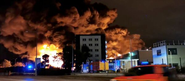 L'incendie de Lubizol à Rouen - Sputnik Afrique