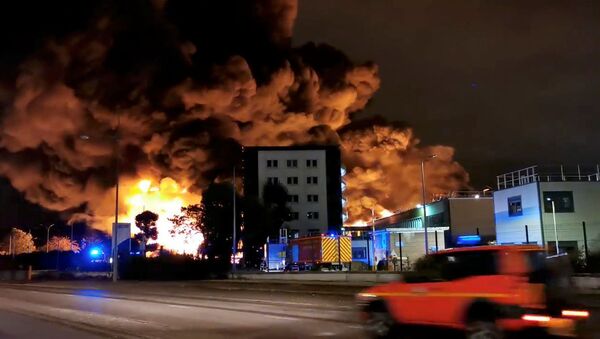 L'incendie de Lubizol à Rouen - Sputnik Afrique