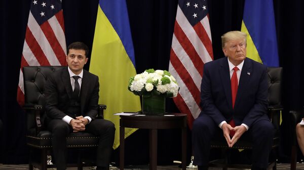 Zelensky et Trump - Sputnik Afrique