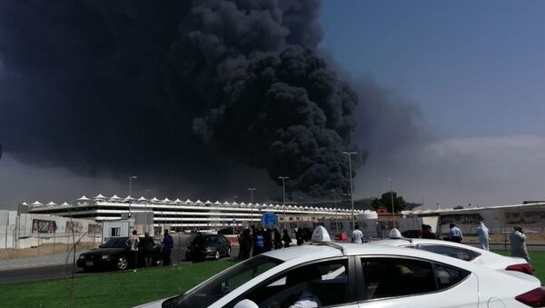 Incendie dans une station de train à Djeddah - Sputnik Afrique
