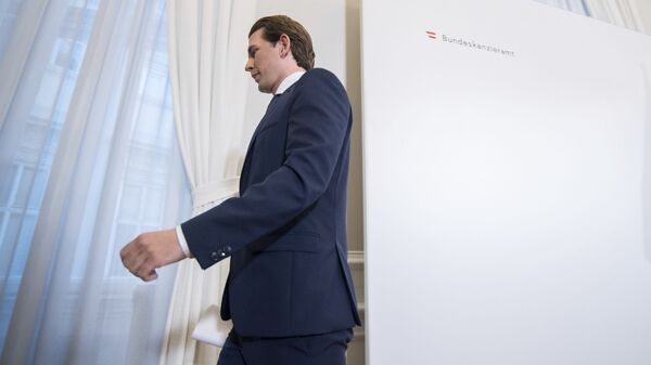 Österreichs Ex-Kanzler Sebastian Kurz (Archiv) - Sputnik Afrique