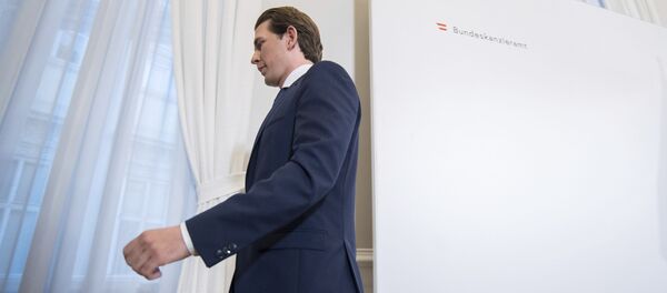 Österreichs Ex-Kanzler Sebastian Kurz (Archiv) Österreichs Ex-Kanzler Sebastian Kurz (Archiv) - Sputnik Afrique