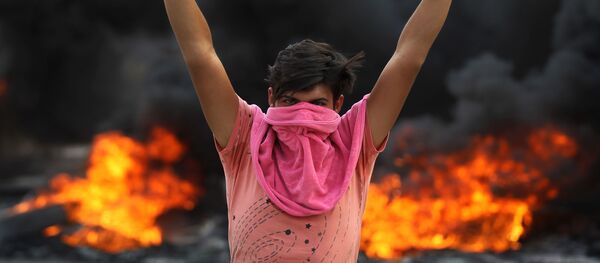Bagdad de nouveau en flammes: manifestations antigouvernementales en Irak
 - Sputnik Afrique