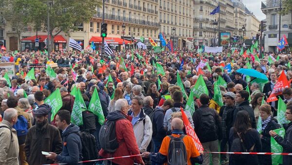 Manif pour tous: défilé à Paris contre la PMA, 6 octobre 2019 - Sputnik Afrique