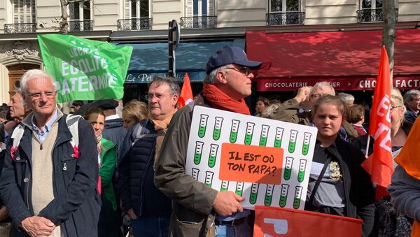 Manif pour tous: défilé à Paris contre la PMA, 6 octobre 2019  - Sputnik Afrique