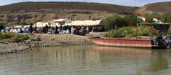 Le point de passage de Semelka, à la frontière syro-irakienne (archive photo) Le point de passage de Semelka, à la frontière syro-irakienne (archive photo) - Sputnik Afrique