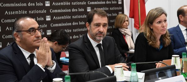 Laurent Nunez, Christophe Castaner et Yael Braun-Pivet - Sputnik Afrique