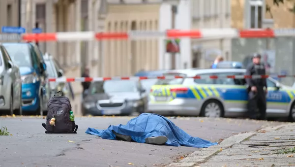 Fusillade à Halle - Sputnik Afrique