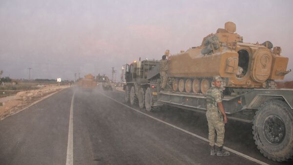 Des troupes turques à la frontière avec la Syrie  - Sputnik Afrique