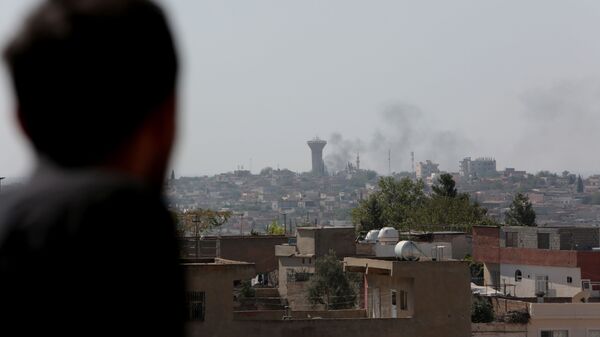 La ville de Qamichli bombardée par l'armée turque - Sputnik Afrique