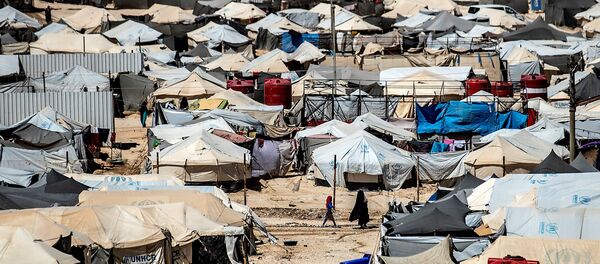 al-Hol camp in al-Hasakeh  - Sputnik Afrique