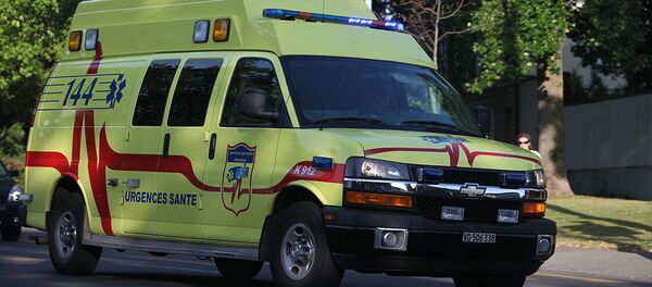 Une ambulance en intervention à Lausanne. - Sputnik Afrique