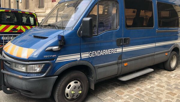Une voiture de gendarmerie à Paris (image d’illustration) - Sputnik Afrique