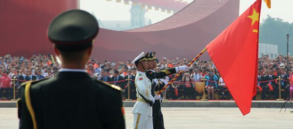 Le défilé militaire organisé à Pékin pour le 70e anniversaire de la République populaire de Chine - Sputnik Afrique