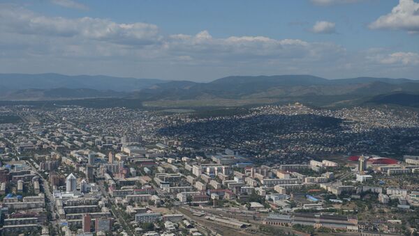 Une ville russe vue du ciel - Sputnik Afrique
