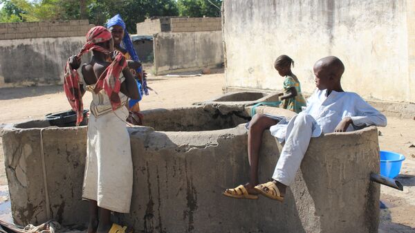 Un point d’eau à Limani, région de l’Extrême-Nord du Cameroun  - Sputnik Afrique