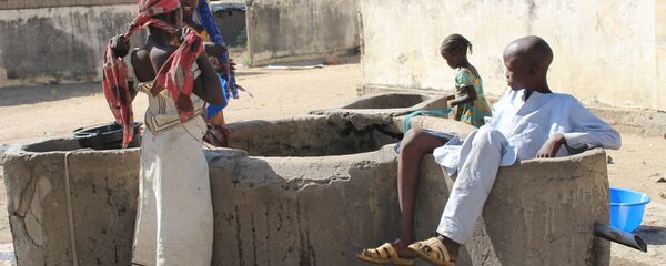 Un point d’eau à Limani, région de l’Extrême-Nord du Cameroun  - Sputnik Afrique