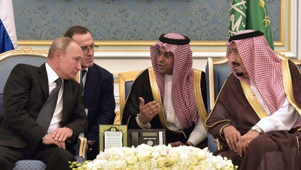 Vladimir Poutine en Arabie saoudite, 2019 - Sputnik Afrique