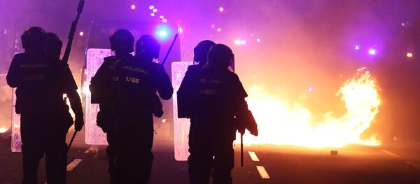 Protestas en Barcelona - Sputnik Afrique