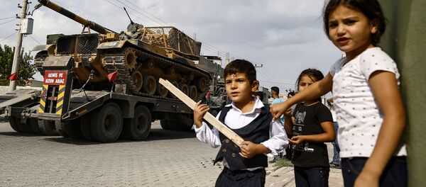 Situation à la frontière turco-syrienne - Sputnik Afrique